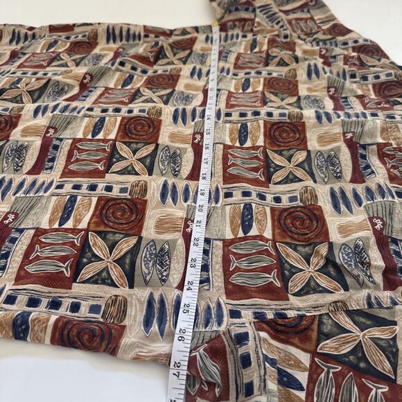 Vintage Guy Harvey Aftco Bluewater Hawaiian Shirt Casual Button Down Cotton 2XL - Picture 8 of 9